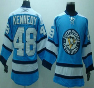 Pittsburgh Penguins 48 Kennedy Blue Jersey