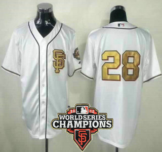 gold sf giants jersey