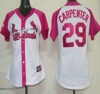 St. Louis Cardinals #29 Chris Carpenter 2012 Fashion Womens Jersey