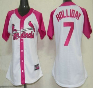 St. Louis Cardinals #7 Matt Holliday 2012 Fashion Womens Jersey