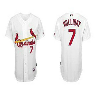 St. Louis Cardinals #7 Matt Holliday White Kids Jersey