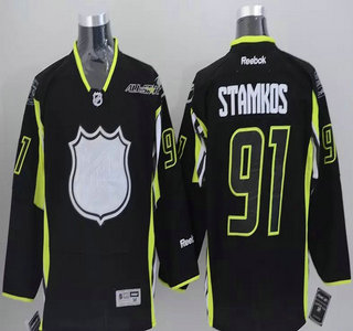 Tampa Bay Lightning #91 Steven Stamkos 2015 All-Stars Black Jersey
