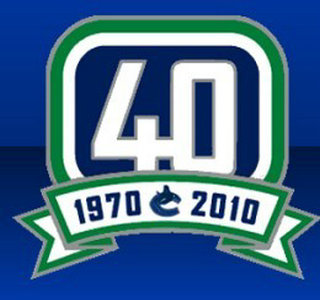 Vancouver Canucks 40th Anniversary Patch