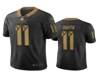 Washington Redskins #11 Alex Smith Black Vapor Limited City Edition Jersey