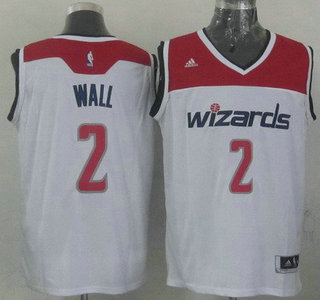 Washington Wizards #2 John Wall Revolution 30 Swingman 2014 New White Jersey