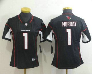 Women's Arizona Cardinals #1 Kyler Murray Black 2019 Vapor Untouchable Stitched NFL Nike Limited Jersey