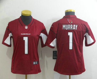 Women's Arizona Cardinals #1 Kyler Murray Red 2019 Vapor Untouchable Stitched NFL Nike Limited Jersey