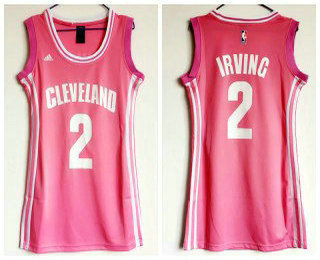 Kyrie Irving Pink NBA Dress Jersey