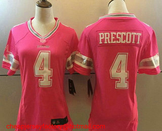 Women's Dallas Cowboys #4 Dak Prescott 