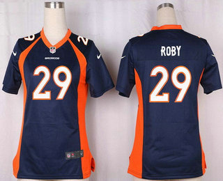 Women's Denver Broncos #29 Bradley Roby Navy Blue Alternate Stitched NFL Nike Game Jersey
