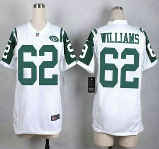 Women's New York Jets #62 Leonard Williams Nike White Game Jersey