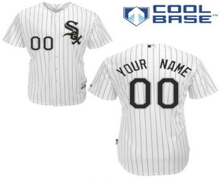 Youth's Chicago White Sox Home White Customized Jersey