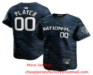 Youth ACTIVE PLAYER Custom Royal 2023 All-star Cool Base Stitched Baseball Jersey