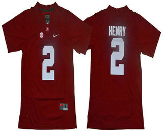 Youth Alabama Crimson Tide #2 Derrick Henry Red 2017 Vapor Untouchable Stitched Nike NCAA Jersey