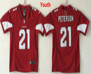 Youth Arizona Cardinals #21 Patrick Peterson Red 2017 Vapor Untouchable Stitched NFL Nike Limited Jersey