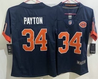 Youth Chicago Bears #34 Walter Payton Navy 2026 Vapor Rivalries Collection Limited Stitched Jersey