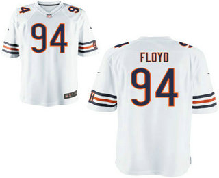 Youth Chicago Bears #94 Leonard Floyd White Road NFL Nike Game Jersey