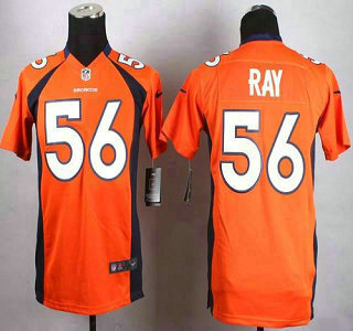 Youth Denver Broncos #56 Shane Ray Nike Orange Game Jersey