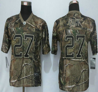Youth Green Bay Packers #27 Eddie Lacy Nike Realtree Camo Elite Jersey