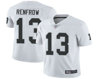 Youth Las Vegas Raiders #13 Hunter Renfrow White 2019 Vapor Untouchable Stitched NFL Nike Limited Jersey