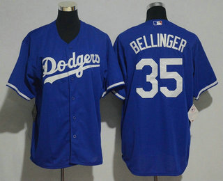 Youth Los Angeles Dodgers #35 Cody Bellinger Royal Blue Stitched MLB Cool Base Jersey