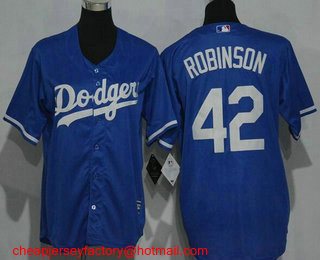 Youth Los Angeles Dodgers #42 Jackie Robinson Retired Stitched MLB Cool Base Jersey