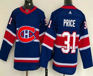 Youth Montreal Canadiens #31 Carey Price Blue Special 2021 Authentic Jersey