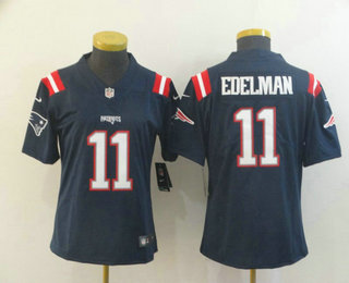 Youth New England Patriots #11 Julian Edelman Navy Blue 2016 Color Rush Stitched NFL Nike Limited Jersey