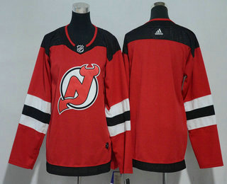 Youth New Jersey Devils Blank Red 2017-2018 Hockey Stitched NHL Jersey