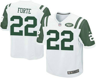 Youth New York Jets #22 Matt Forte White Elite Jersey