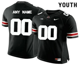 Youth Ohio State Buckeyes Customized College Football Limited Jersey - Black