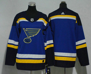 Youth St. Louis Blues Blank Blue 2017-2018 Hockey Stitched NHL Jersey