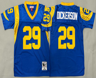 Youth St Louis Rams #29 Eric Dickerson Blue 1984 Throwback Jersey