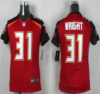 Youth Tampa Bay Buccaneers #31 Major Wright Red Team Color NFL Nike Game Jersey