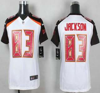 Youth Tampa Bay Buccaneers #83 Vincent Jackson White Road NFL Nike Game Jersey