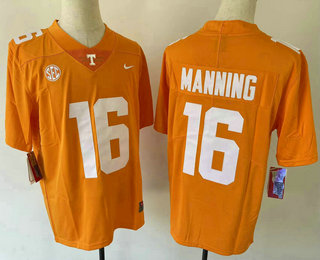 Youth Tennessee Volunteers #16 Peyton Manning Orange 2017 Vapor Untouchable Stitched Nike NCAA Jersey