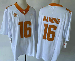 Youth Tennessee Volunteers #16 Peyton Manning White 2017 Vapor Untouchable Stitched Nike NCAA Jersey