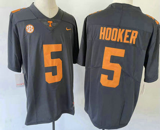 Youth Tennessee Volunteers #5 Hendon Hooker Grey 2022 Vapor Untouchable Limited Stitched Nike Jersey