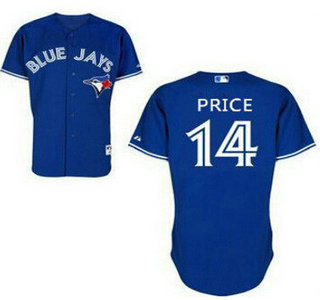 Youth Toronto Blue Jays #14 David Price Alternate Blue MLB Jersey