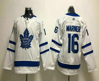 Youth Toronto Maple Leafs #16 Mitchell Marner White 2017-2018 Hockey Stitched NHL Jersey