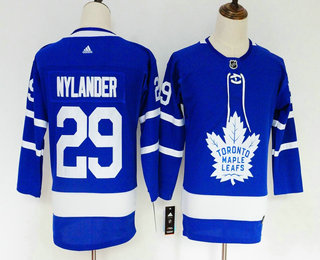 Youth Toronto Maple Leafs #29 William Nylander Royal Blue Home 2017-2018 Hockey Stitched NHL Jersey