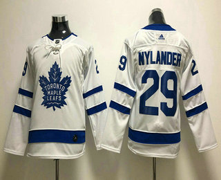 Youth Toronto Maple Leafs #29 William Nylander White 2017-2018 Hockey Stitched NHL Jersey