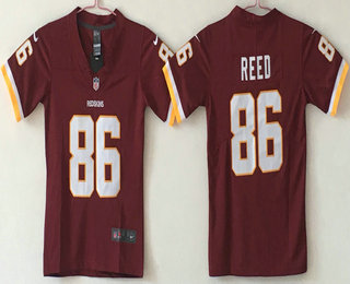 Youth Washington Redskins #86 Jordan Reed Burgundy Red 2017 Vapor Untouchable Stitched NFL Nike Limited Jersey