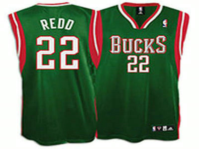 Milwaukee Bucks Michael Redd 22 Road Jersey
