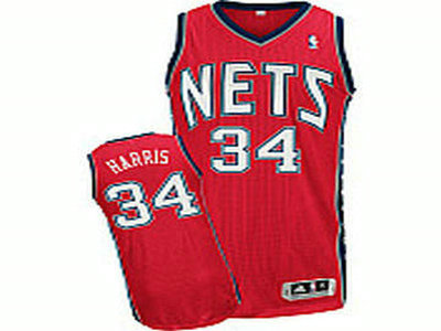 New Jersey Nets 34 Devin Harris Revolution 30 Road Jersey